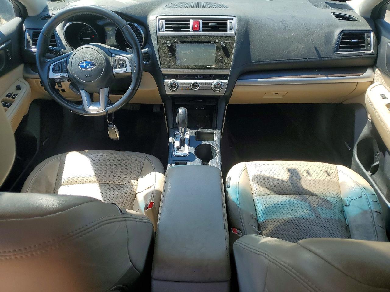 2015 Subaru Outback 2.5i Limited Green vin: 4S4BSBLCXF3254337
