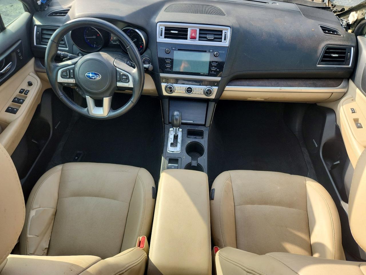 2015 Subaru Outback 2.5i Limited Tan vin: 4S4BSBLCXF3312222