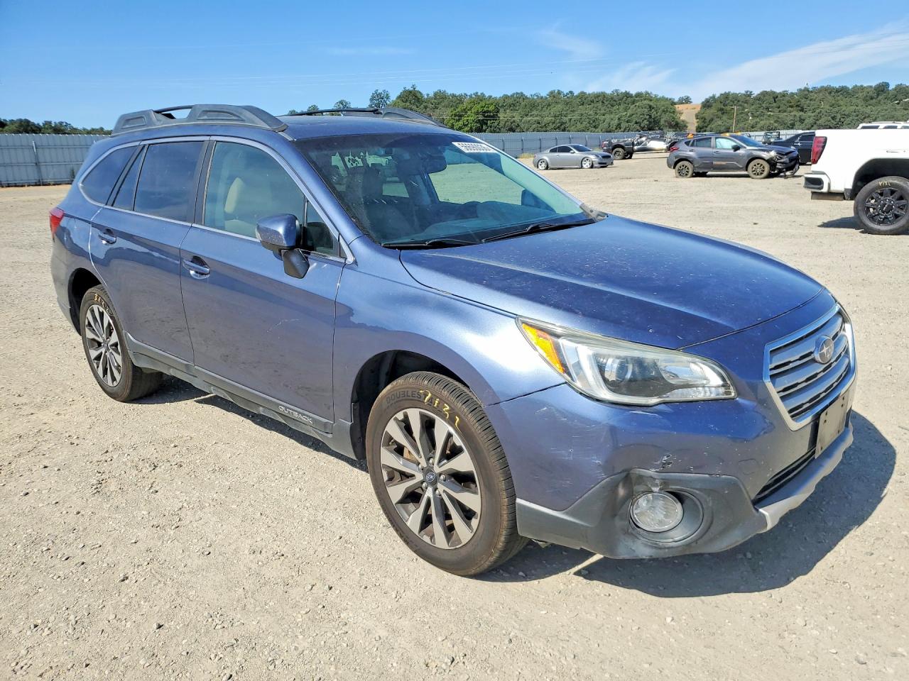 2015 Subaru Outback 2.5i Limited Синий vin: 4S4BSBNC0F3345761