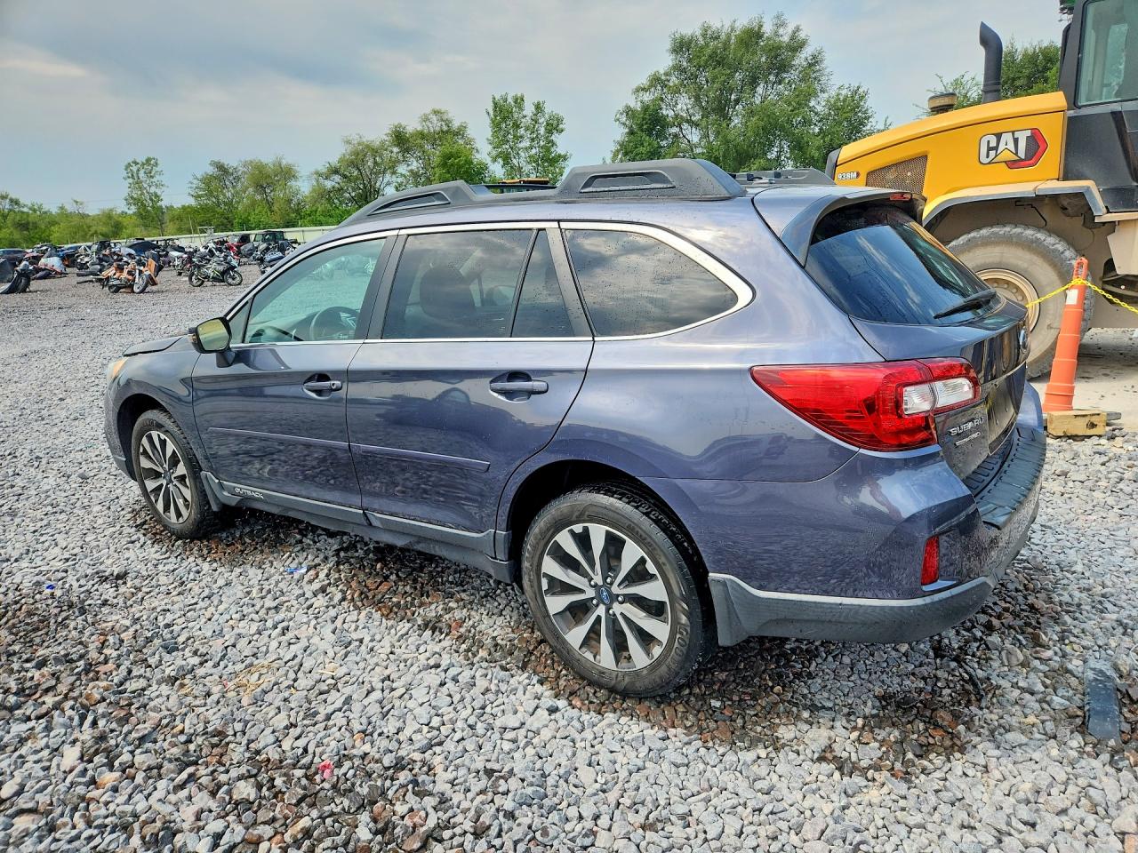 2015 Subaru Outback 2.5i Limited Gray vin: 4S4BSBNC2F3306167