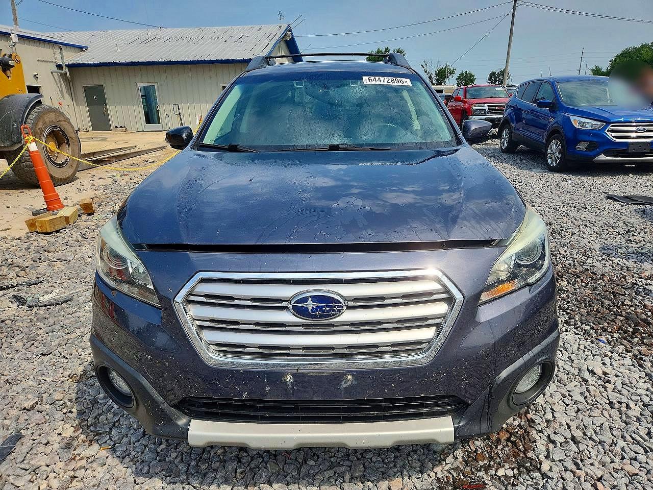 2015 Subaru Outback 2.5i Limited Gray vin: 4S4BSBNC2F3306167