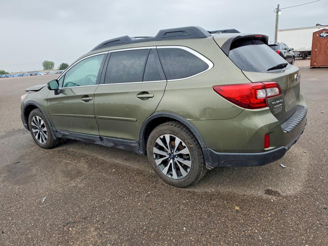2015 Subaru Outback 2.5i Limited Green vin: 4S4BSBNC3F3244827