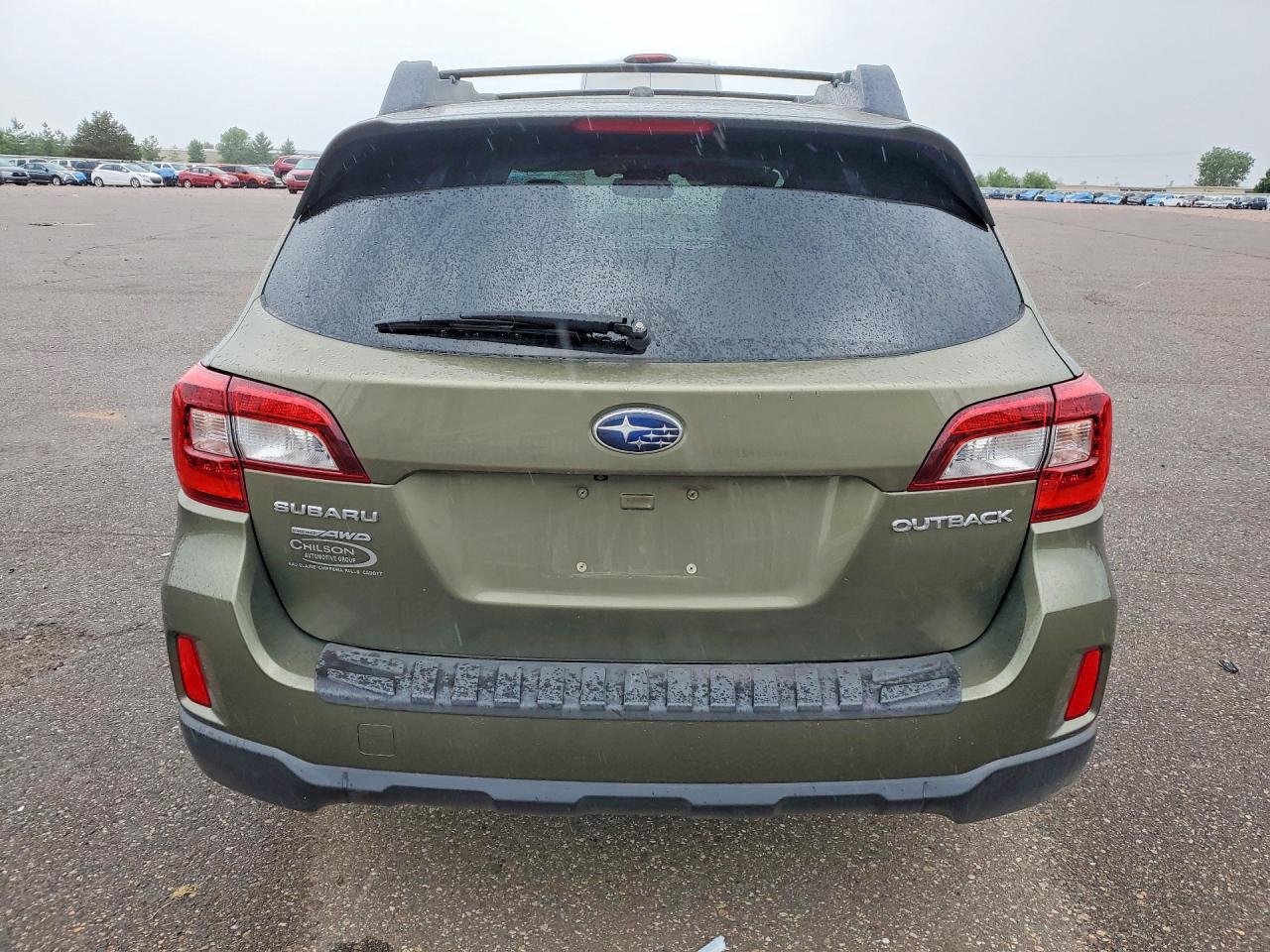 2015 Subaru Outback 2.5i Limited Green vin: 4S4BSBNC3F3244827