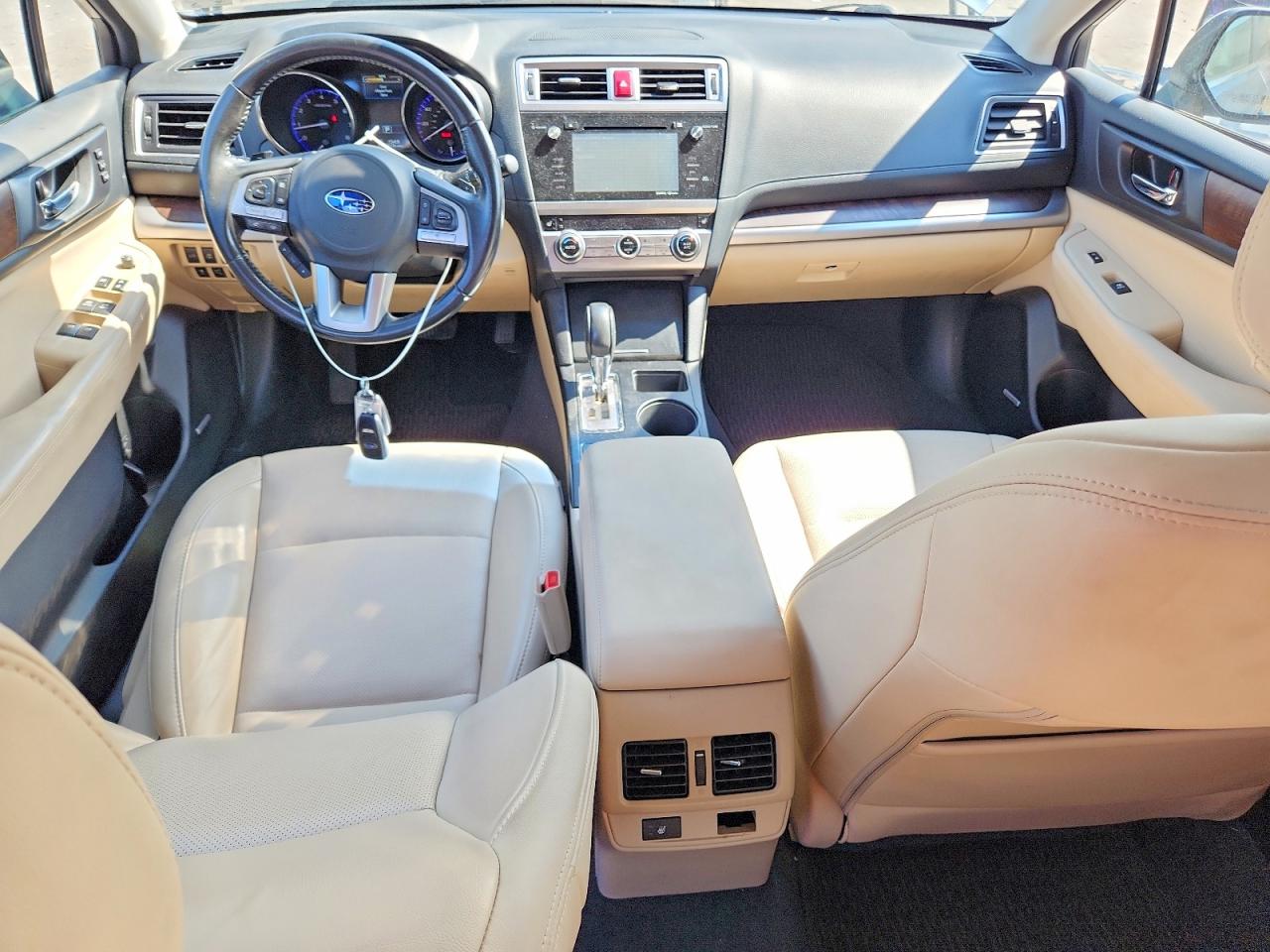2015 Subaru Outback 2.5i Limited Blue vin: 4S4BSBNC4F3287704