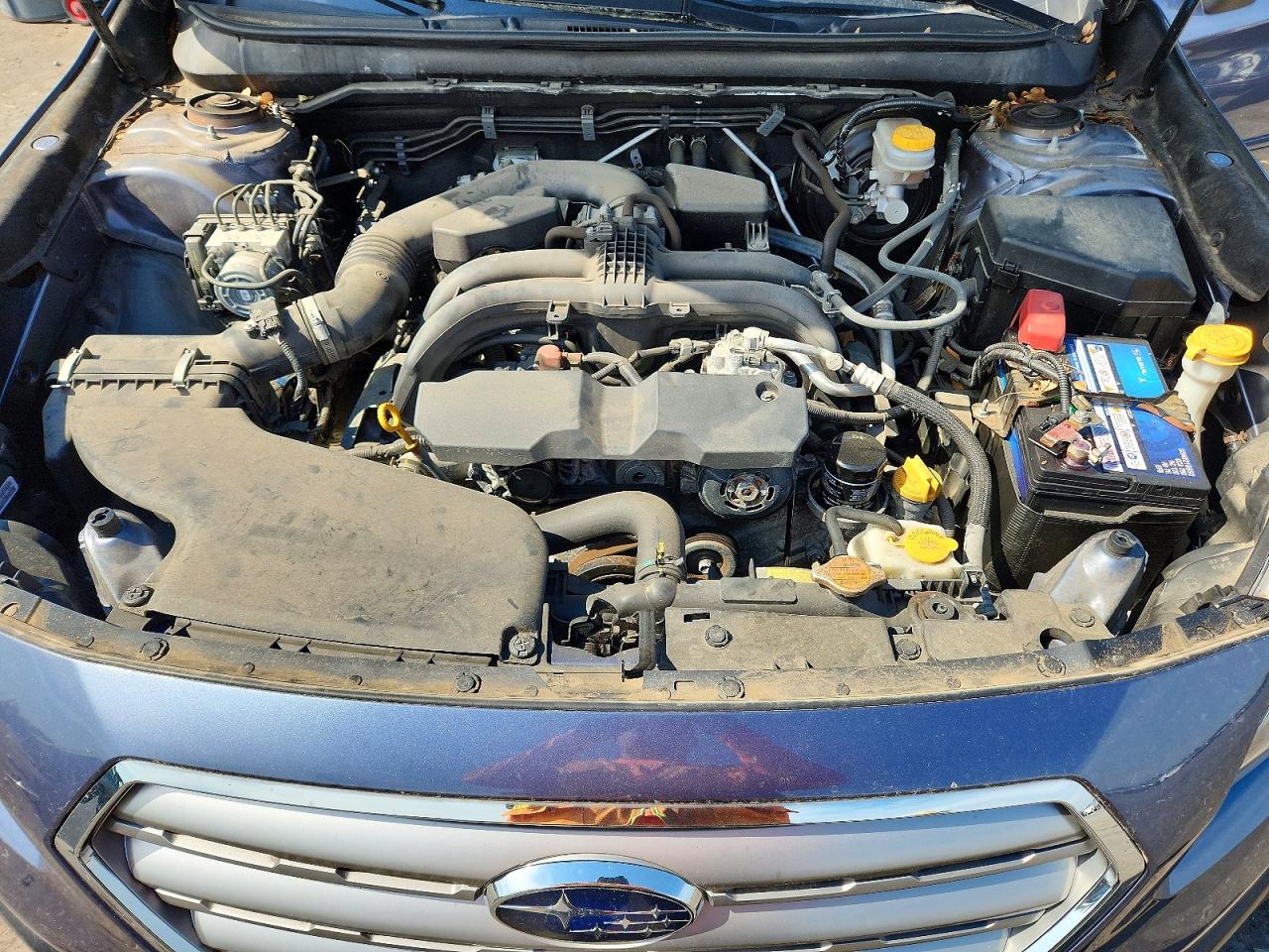 2015 Subaru Outback 2.5i Limited Blue vin: 4S4BSBNC4F3287704