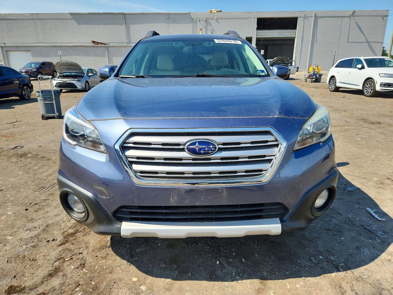 2015 Subaru Outback 2.5i Limited Blue vin: 4S4BSBNC4F3287704