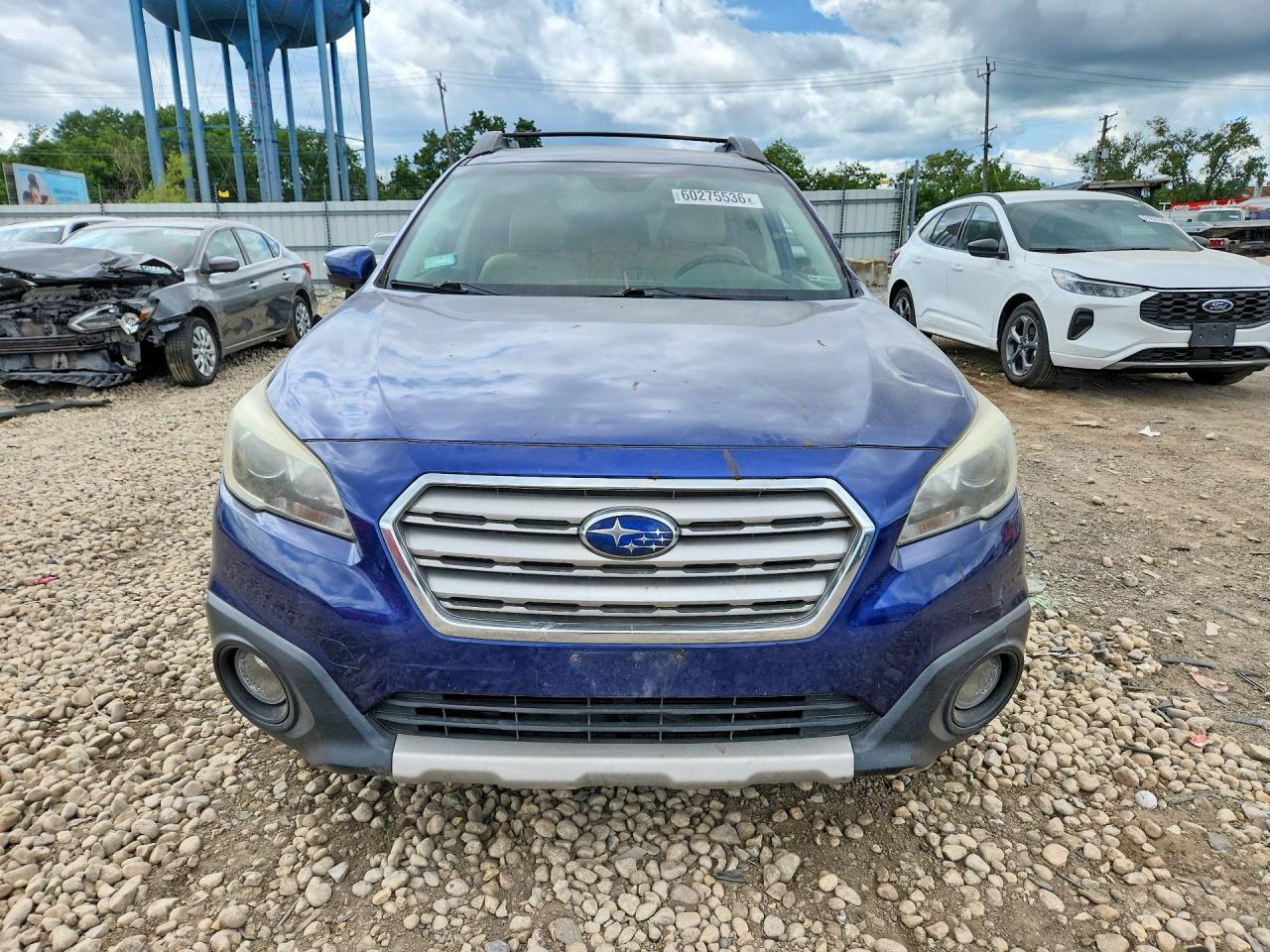 2015 Subaru Outback 2.5i Limited Blue vin: 4S4BSBNC4F3327344