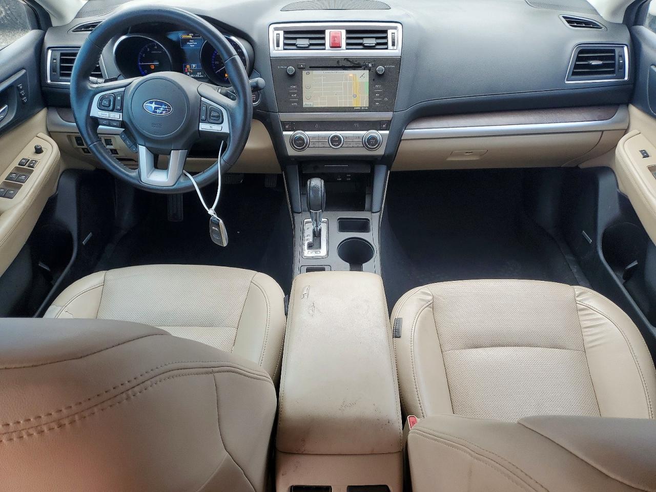 2015 Subaru Outback 2.5i Limited Blue vin: 4S4BSBNC4F3327344