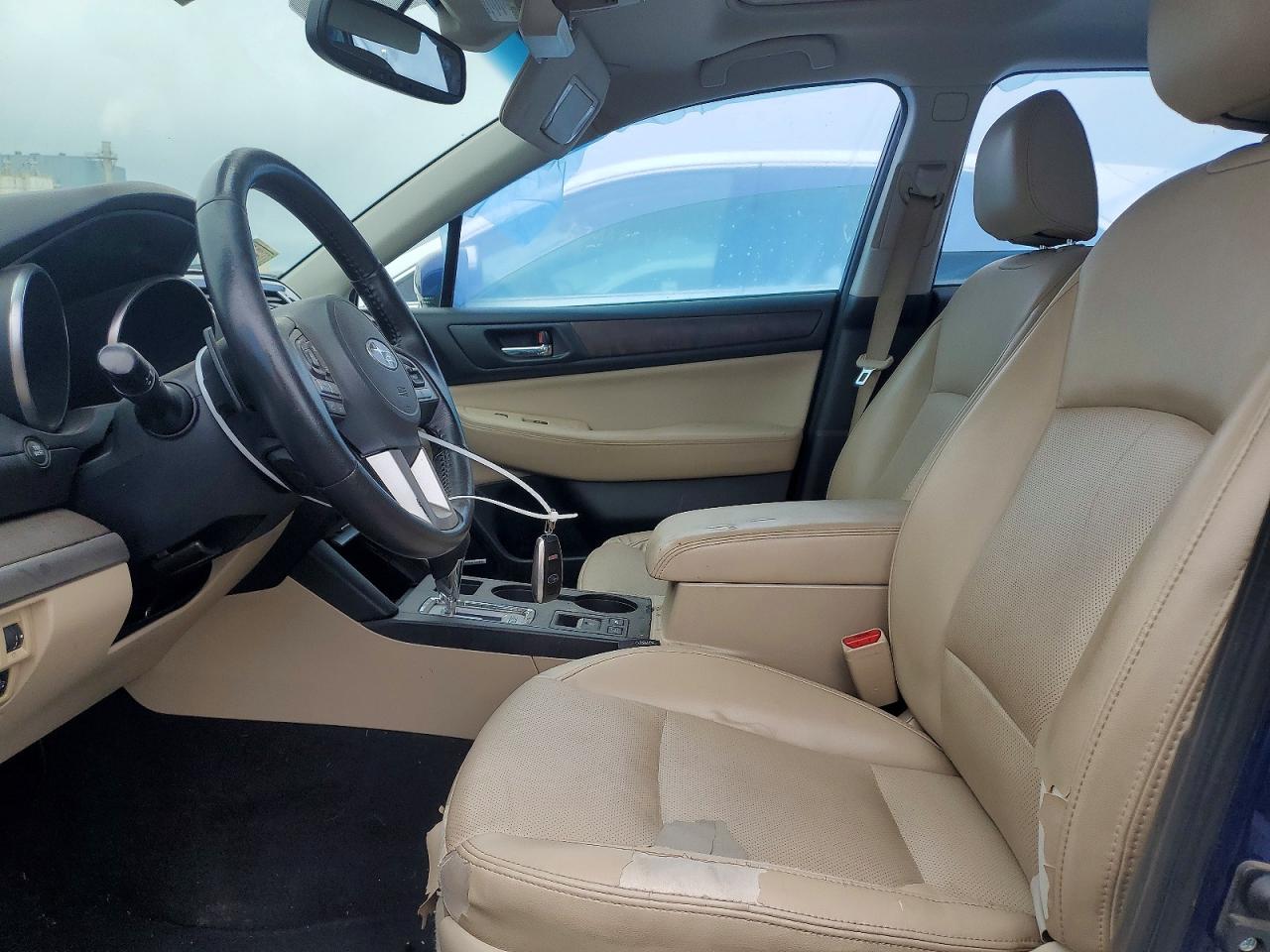 2015 Subaru Outback 2.5i Limited Blue vin: 4S4BSBNC4F3327344