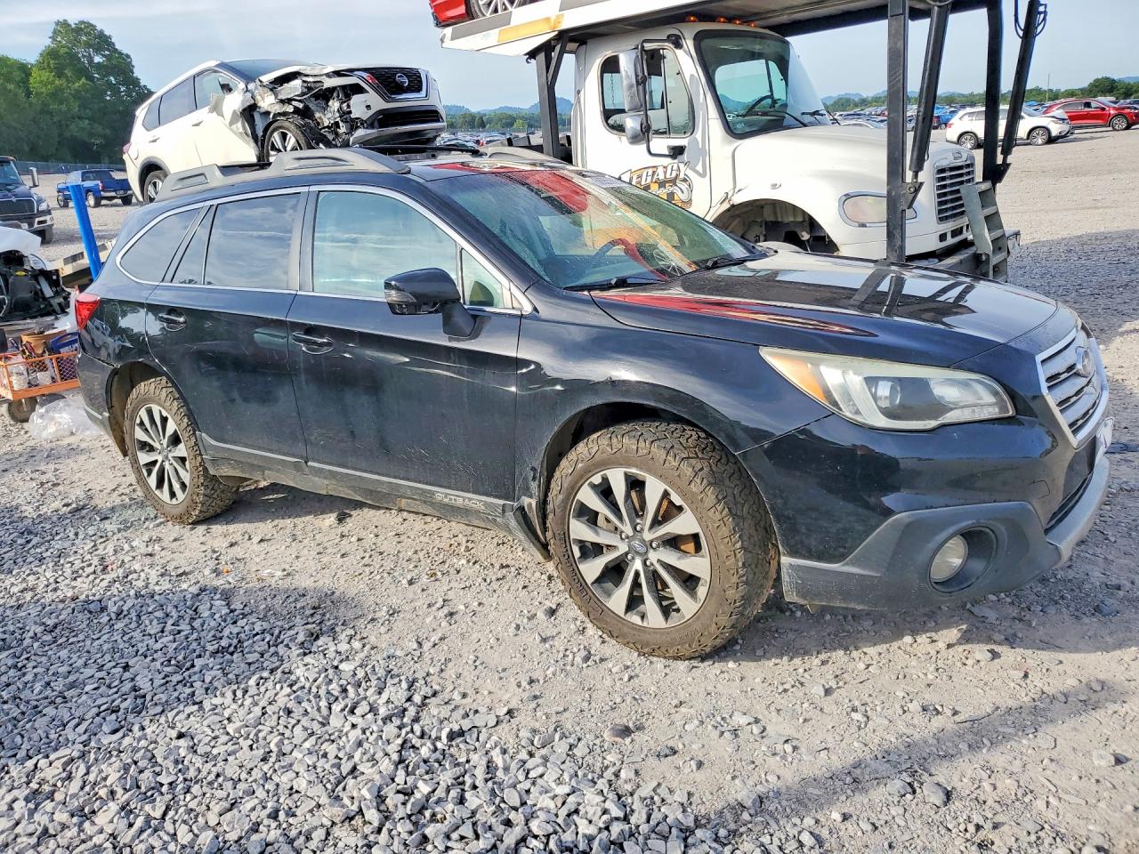 2016 Subaru Outback 2.5i Limited Black vin: 4S4BSBNC5G3308058
