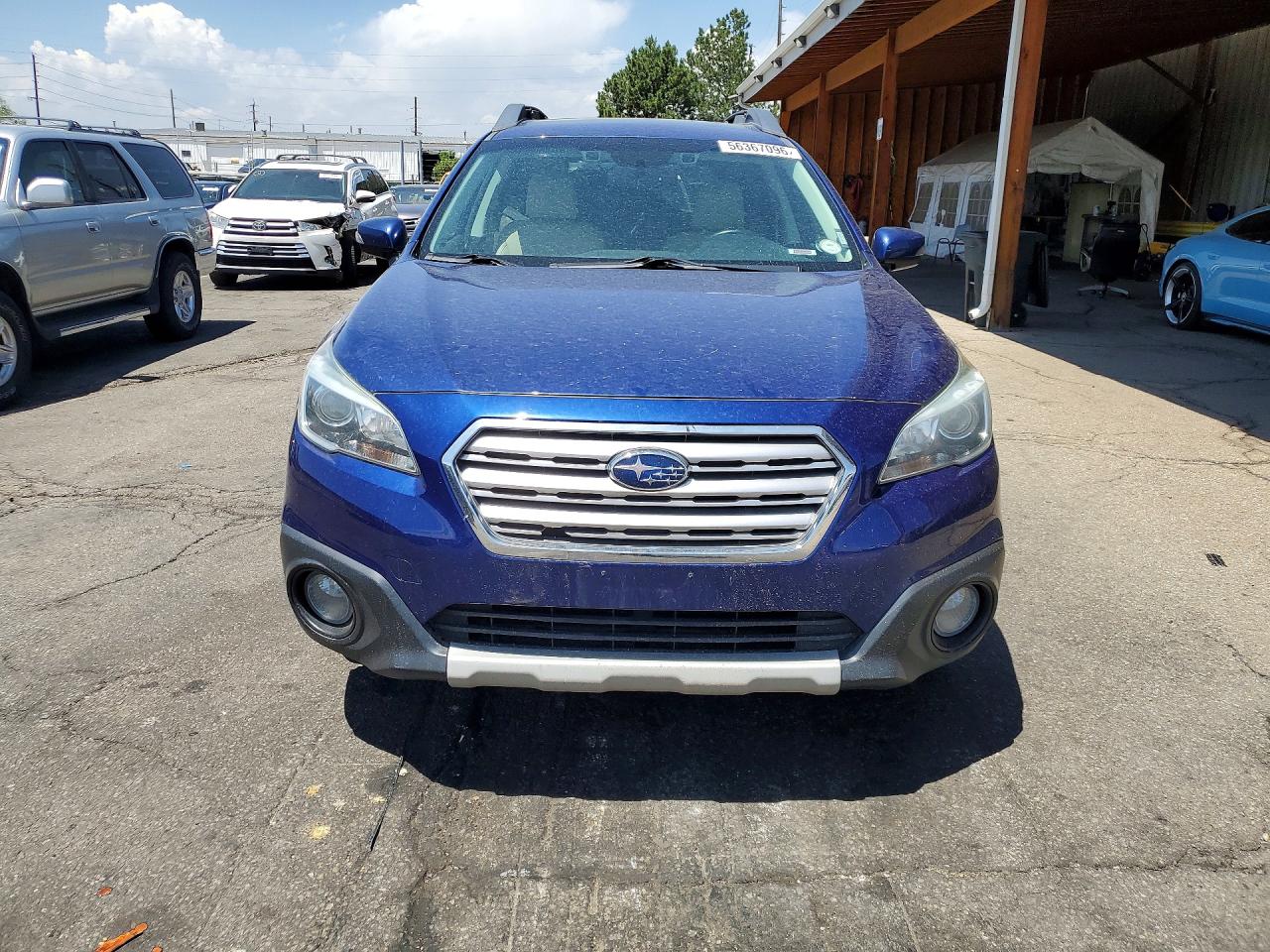 2016 Subaru Outback 2.5i Limited Blue vin: 4S4BSBNC8G3287335