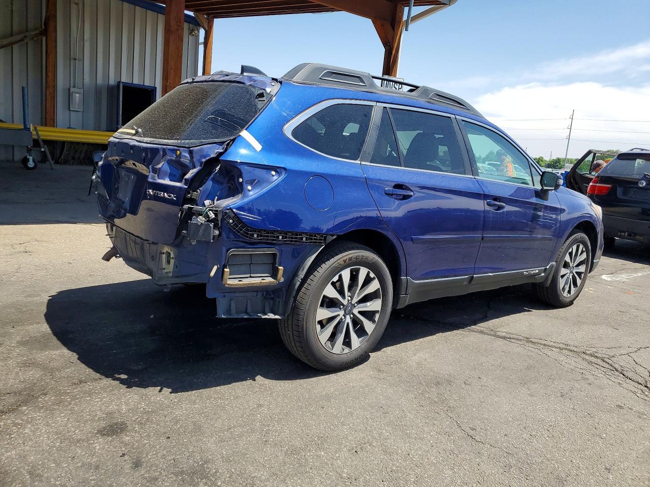 2016 Subaru Outback 2.5i Limited Blue vin: 4S4BSBNC8G3287335