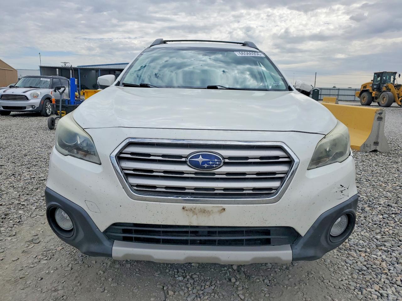 2015 Subaru Outback 2.5i Limited White vin: 4S4BSBNC9F3286998
