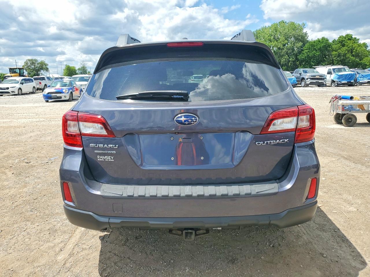 2015 Subaru Outback Charcoal vin: 4S4BSBNC9F3288413