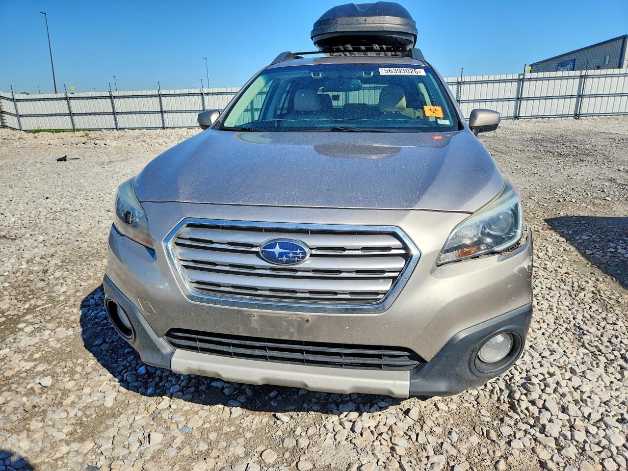 2015 Subaru Outback 2.5i Limited Silver vin: 4S4BSBNCXF3318308