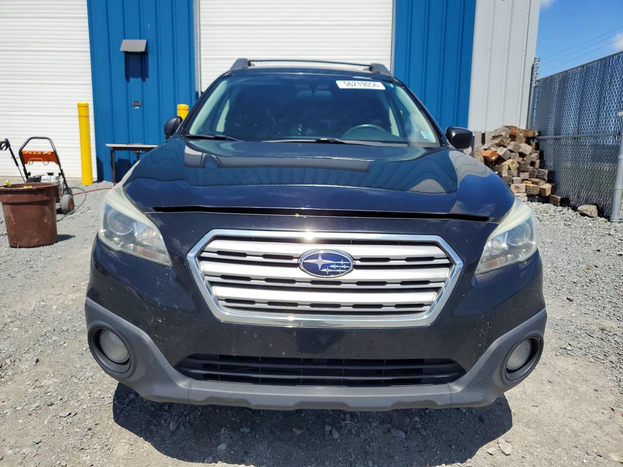 2015 Subaru Outback 2.5i Black vin: 4S4BSCAC8F3319002