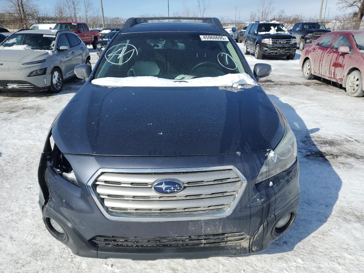 2017 Subaru Outback 2.5i Limited Charcoal vin: 4S4BSCLC8H3214914