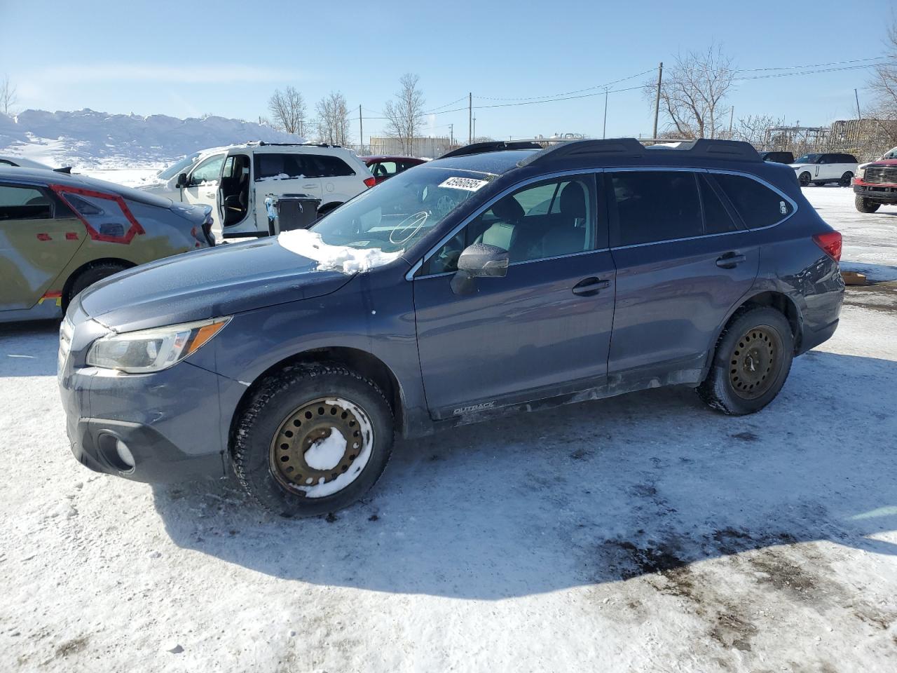 2017 Subaru Outback 2.5i Limited Charcoal vin: 4S4BSCLC8H3214914