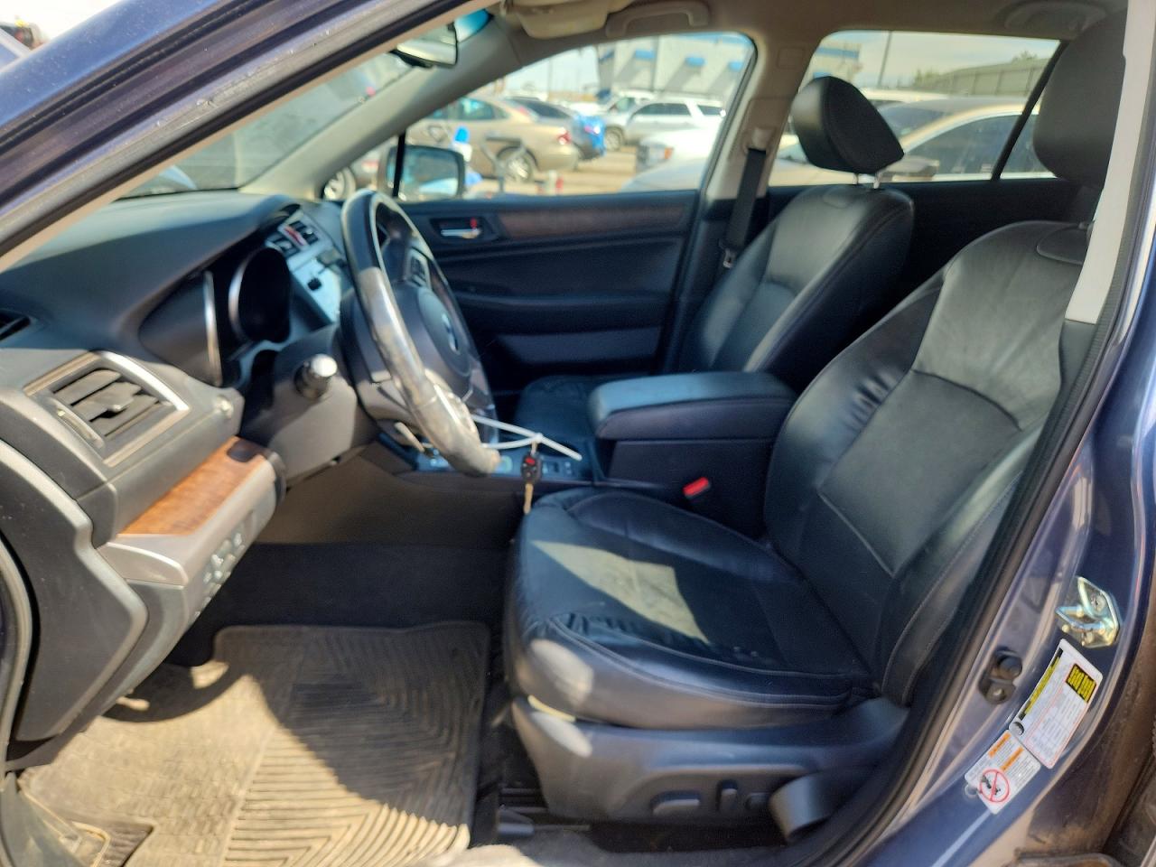 2015 Subaru Outback 3.6r Limited Blue vin: 4S4BSEJC8F3314670