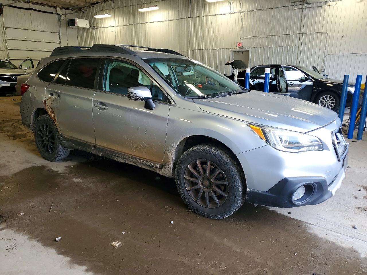 2015 Subaru Outback 3.6r Limited Gray vin: 4S4BSEJCXF3253600