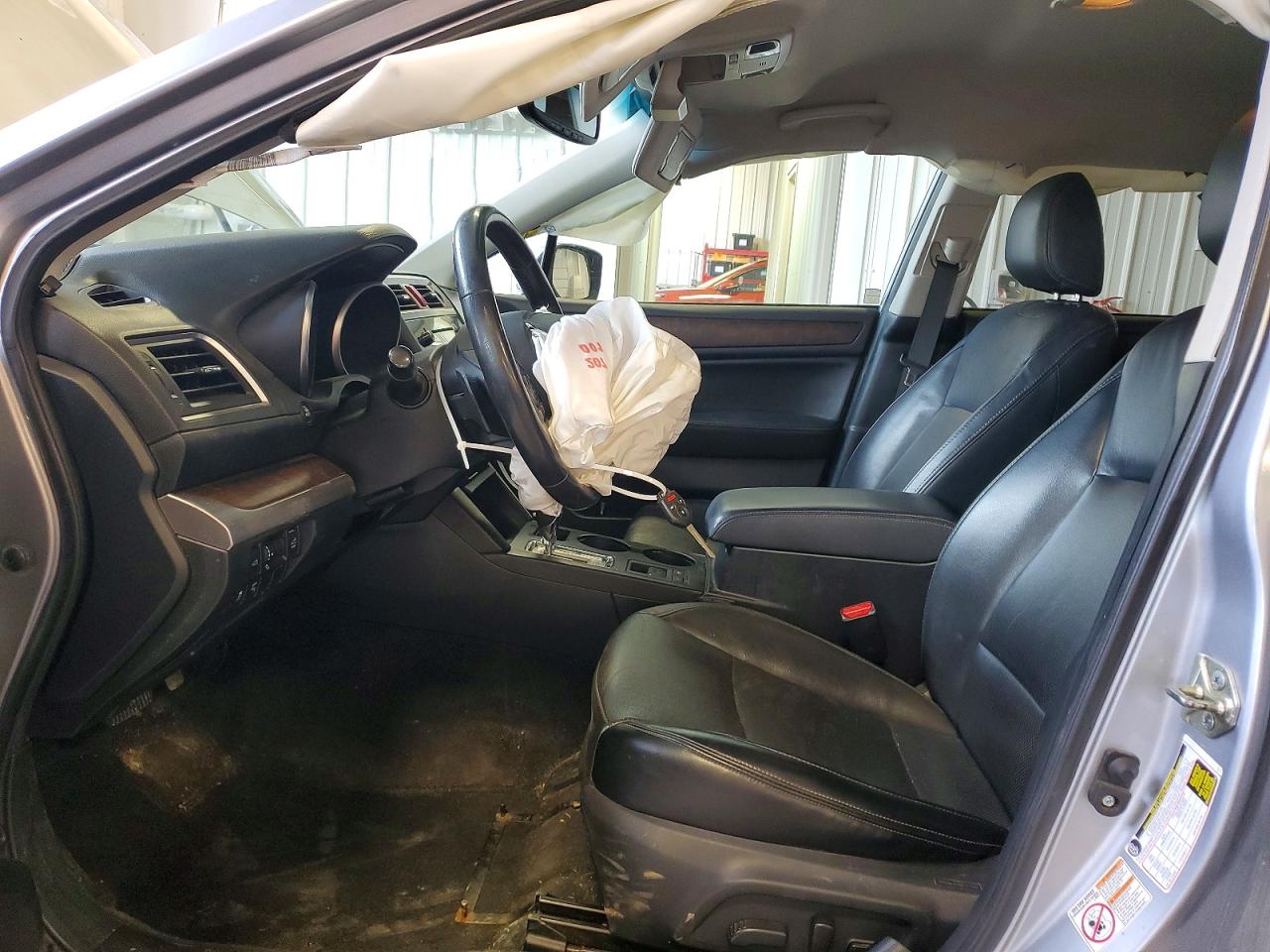 2015 Subaru Outback 3.6r Limited Gray vin: 4S4BSEJCXF3253600