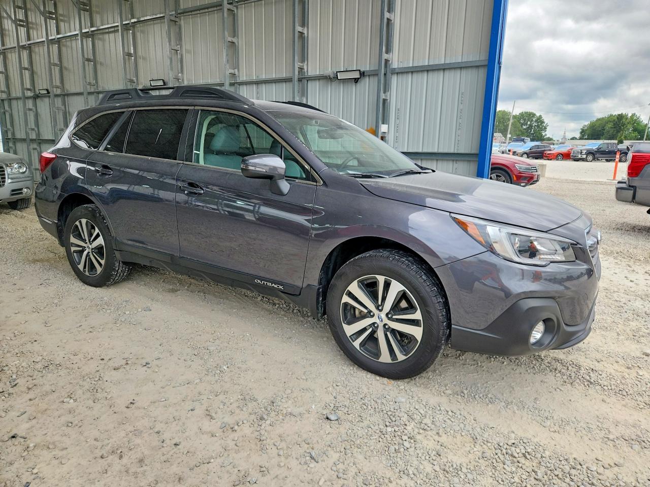 2019 Subaru Outback 3.6r Limited Blue vin: 4S4BSEJCXK3392474