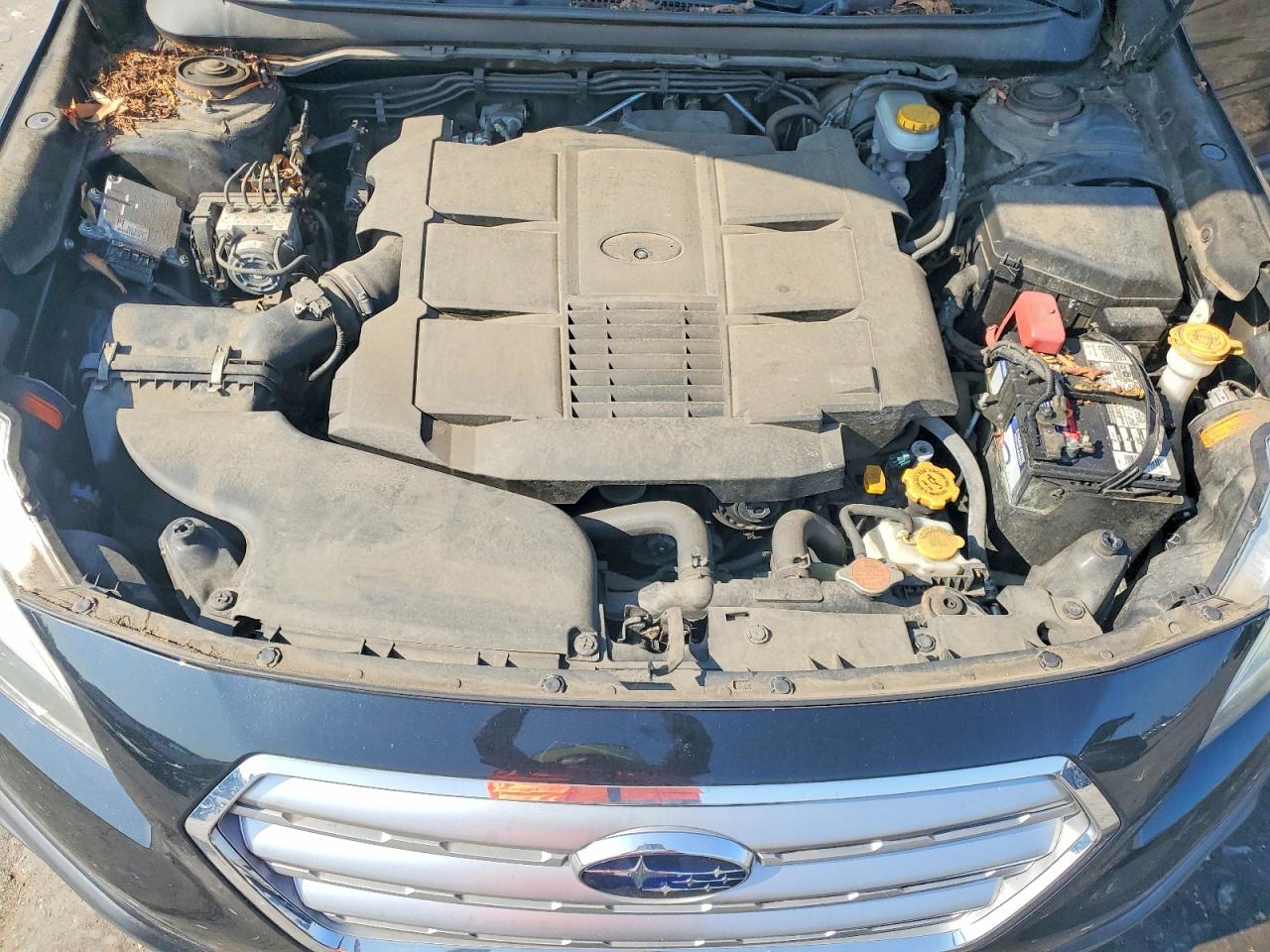 2015 Subaru Outback 3.6r Limited Black vin: 4S4BSELC1F3330710