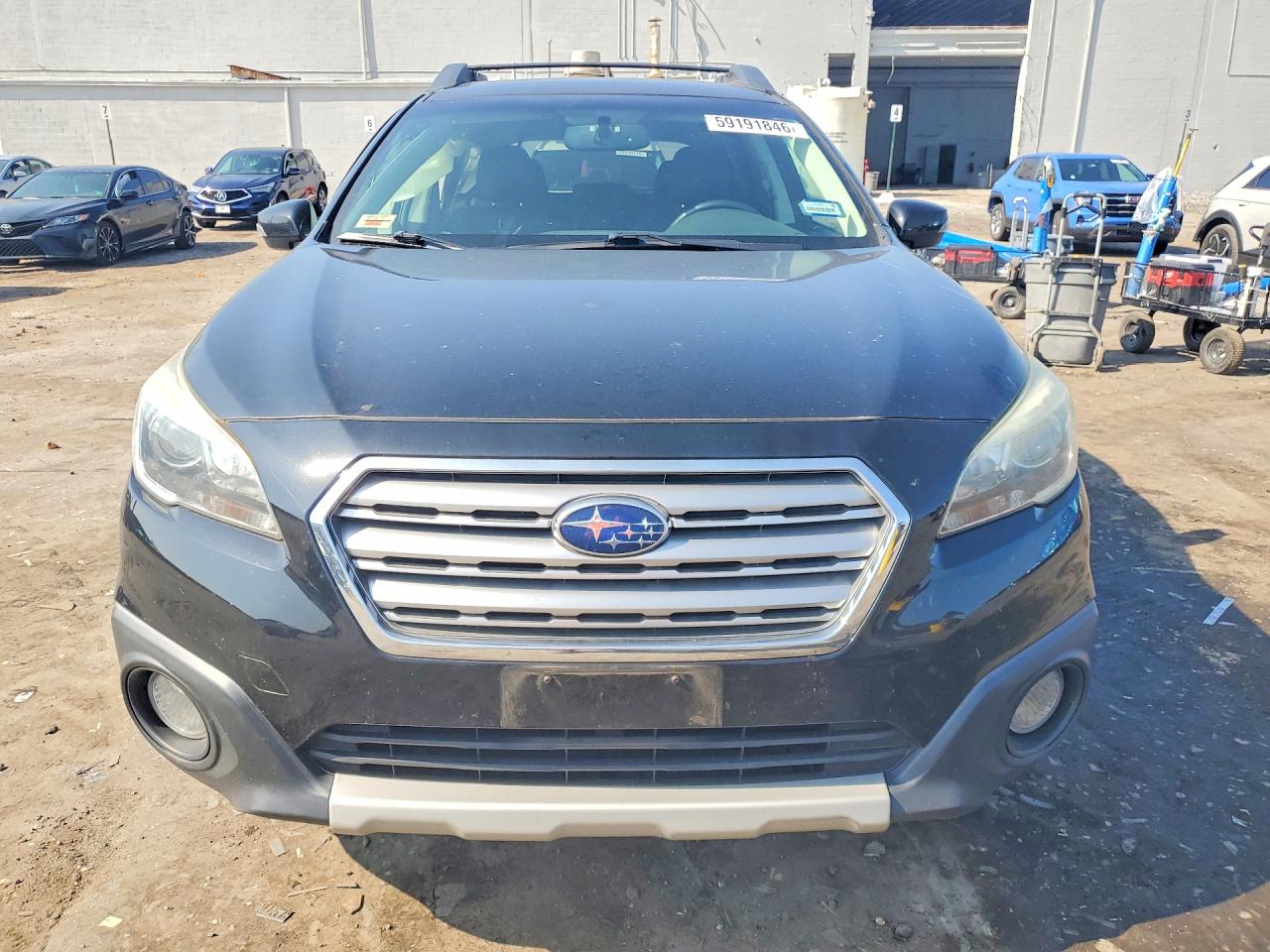 2015 Subaru Outback 3.6r Limited Black vin: 4S4BSELC1F3330710