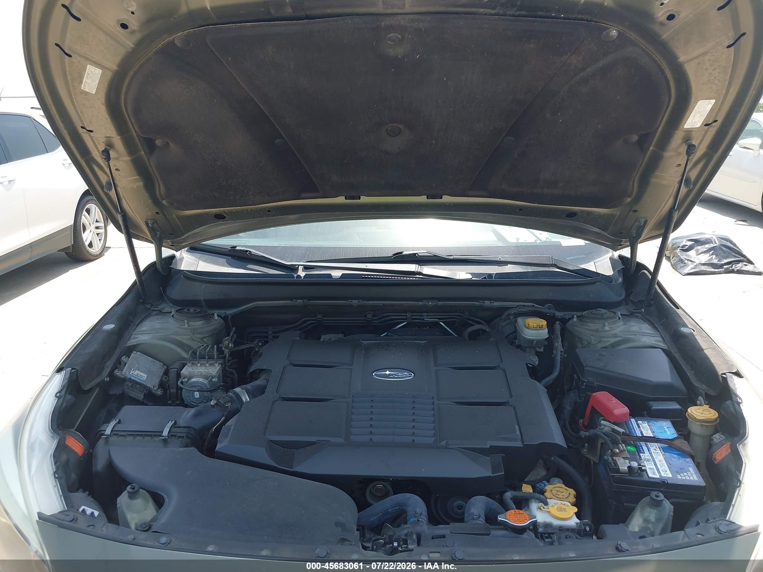 2015 Subaru Outback 3.6r Limited Green vin: 4S4BSELC2F3223469