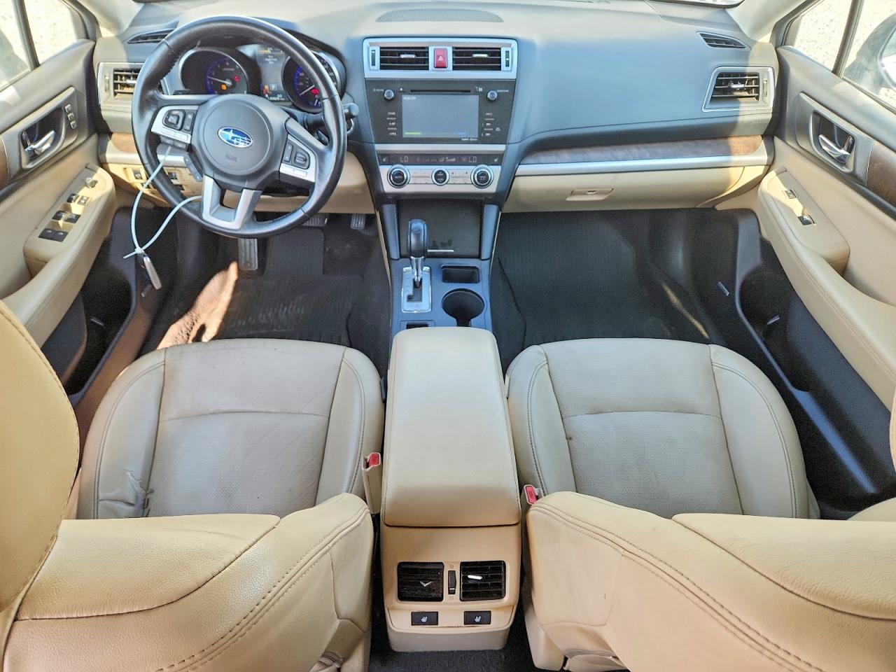 2015 Subaru Outback 3.6r Limited Белый vin: 4S4BSENC1F3331577