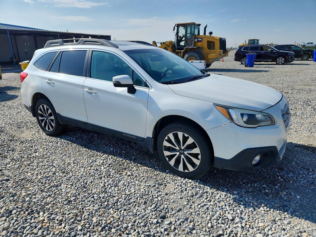 2015 Subaru Outback 3.6r Limited Белый vin: 4S4BSENC1F3331577