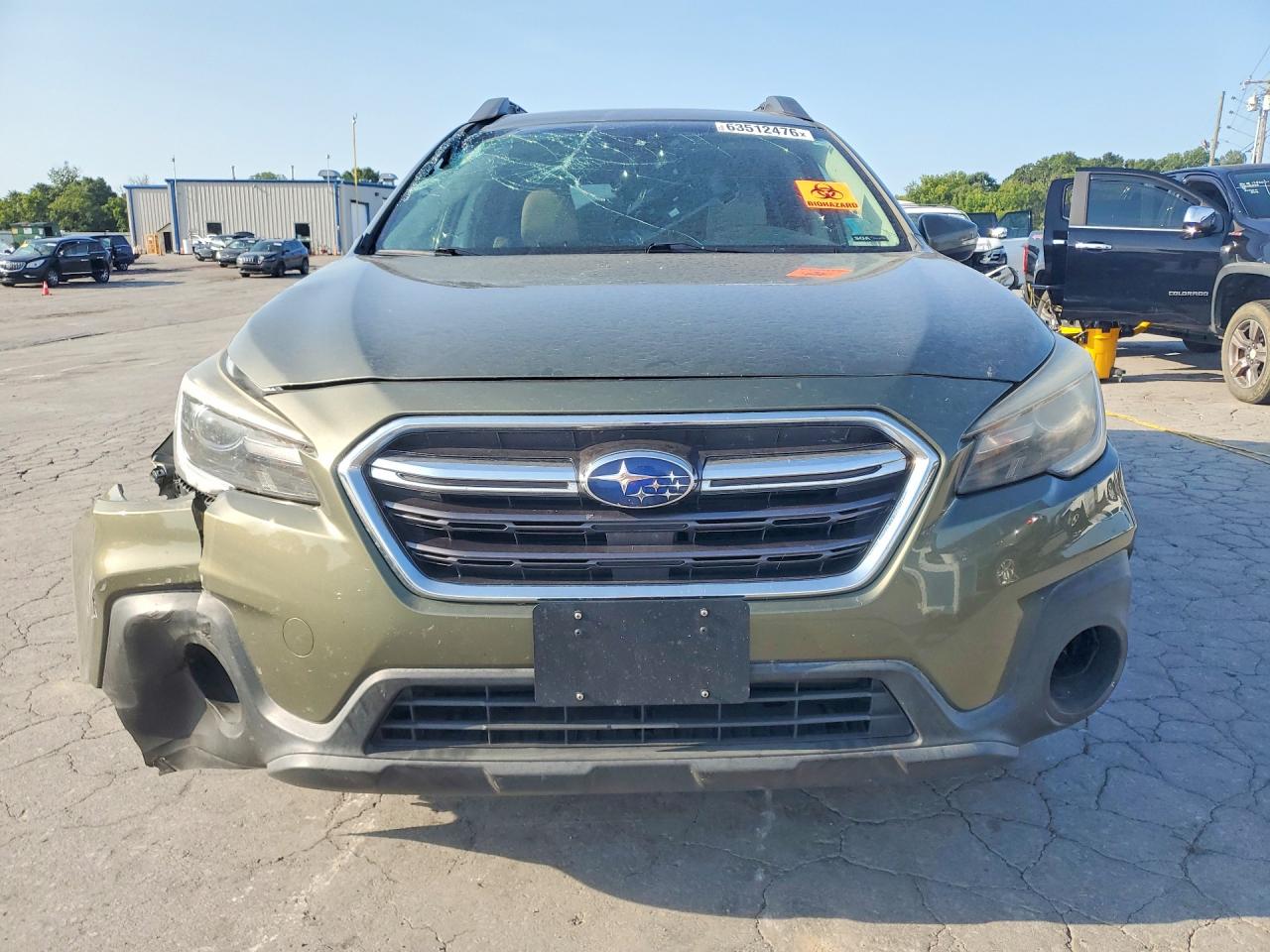 2019 Subaru Outback 3.6r Limited Green vin: 4S4BSENC2K3310750