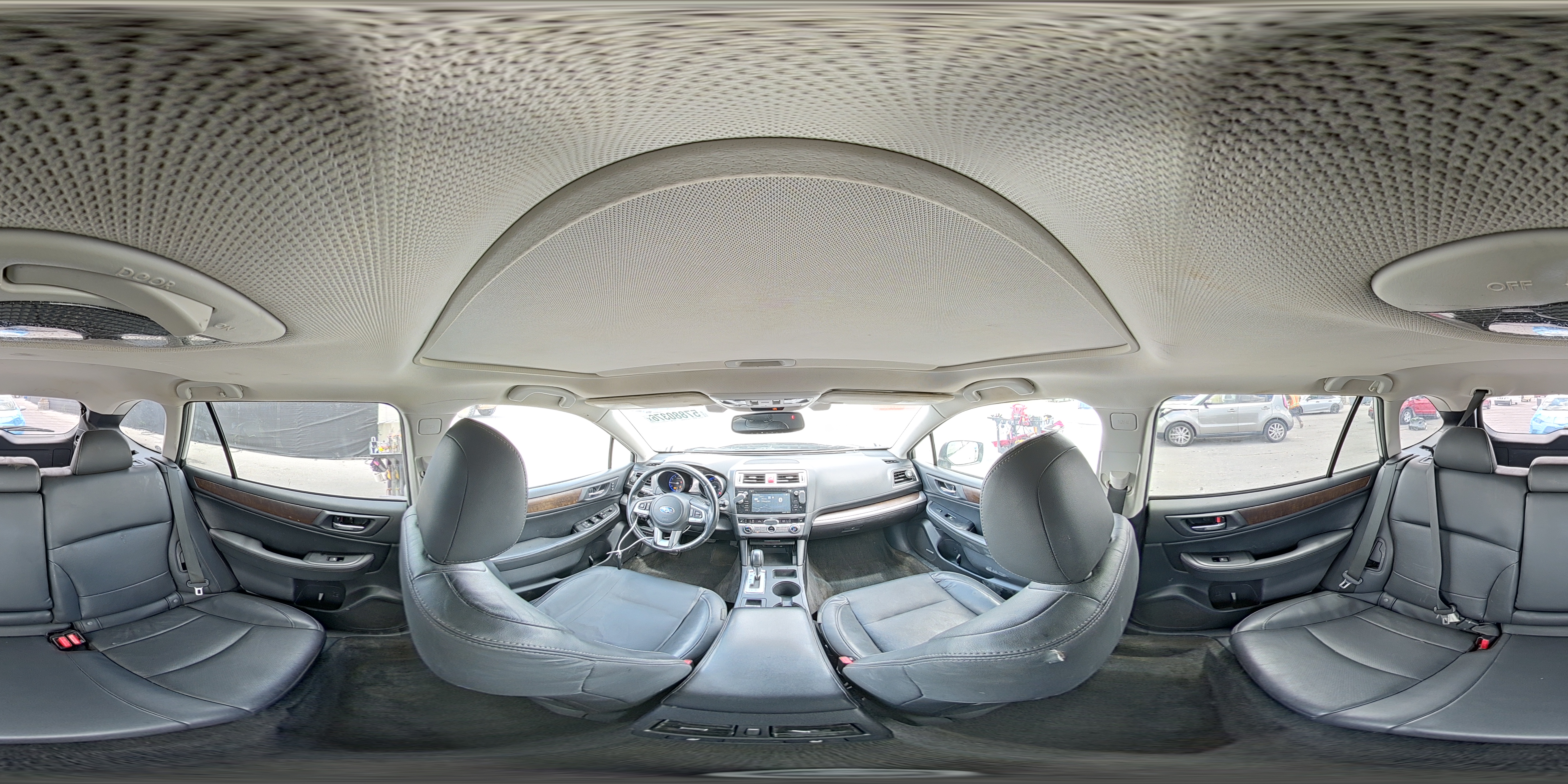 2015 Subaru Outback 3.6r Limited White vin: 4S4BSENC3F3237250