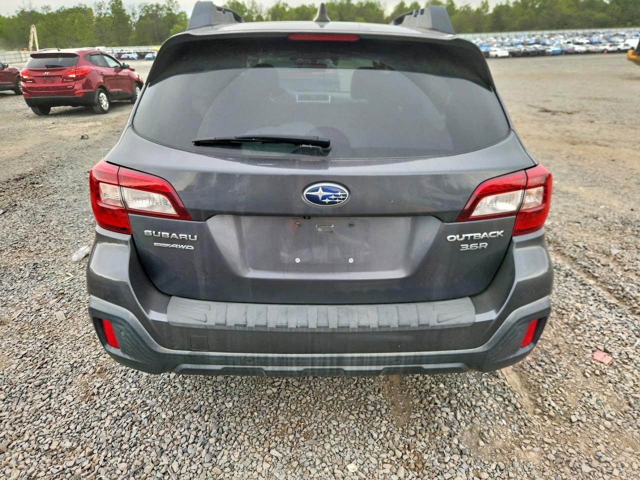 2019 Subaru Outback 3.6r Limited Gray vin: 4S4BSENC3K3359083