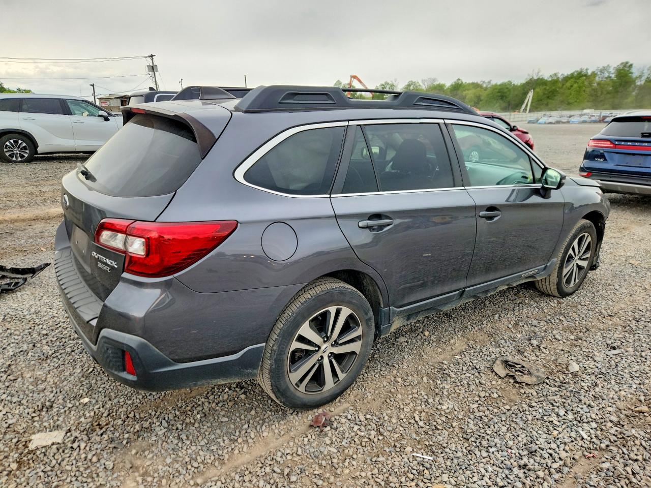 2019 Subaru Outback 3.6r Limited Gray vin: 4S4BSENC3K3359083