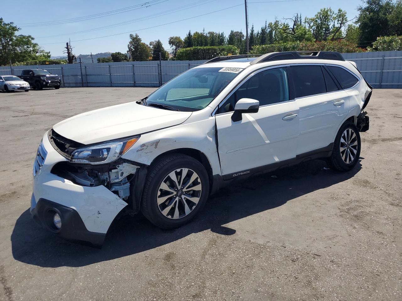 2015 Subaru Outback 3.6r Limited Белый vin: 4S4BSENC6F3303418