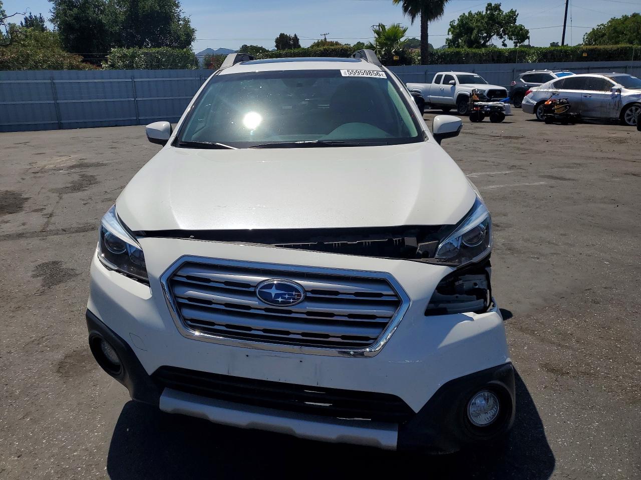 2015 Subaru Outback 3.6r Limited Белый vin: 4S4BSENC6F3303418
