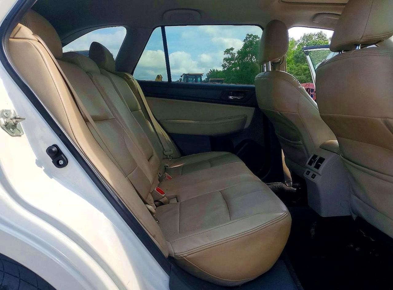 2015 Subaru Outback 3.6r Limited White vin: 4S4BSENC7F3226364