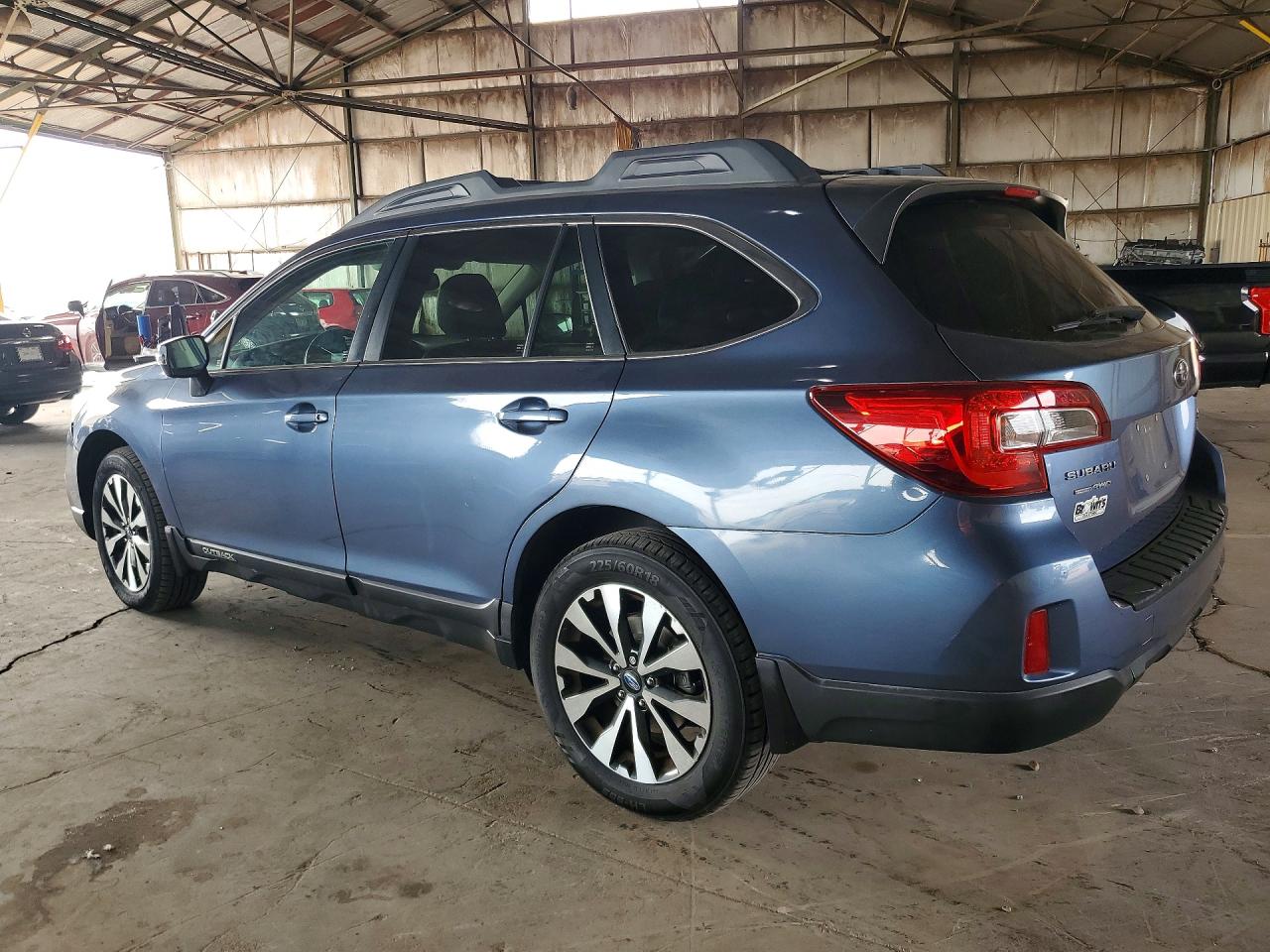 2015 Subaru Outback 3.6r Limited Blue vin: 4S4BSENC7F3234349