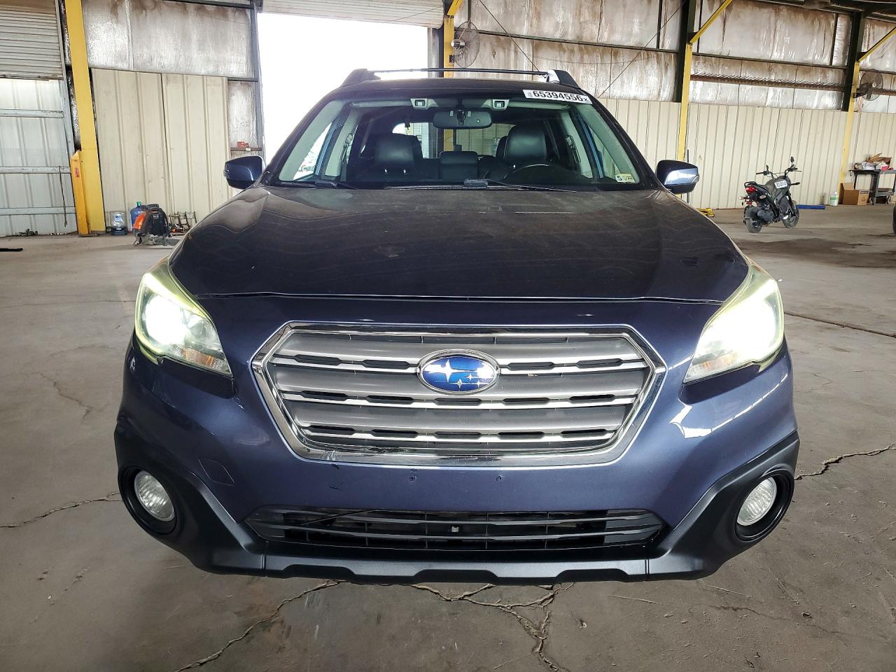 2015 Subaru Outback 3.6r Limited Blue vin: 4S4BSENC7F3234349