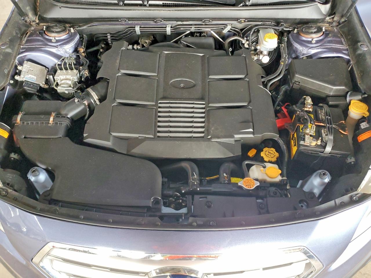 2015 Subaru Outback 3.6r Limited Blue vin: 4S4BSENC7F3234349