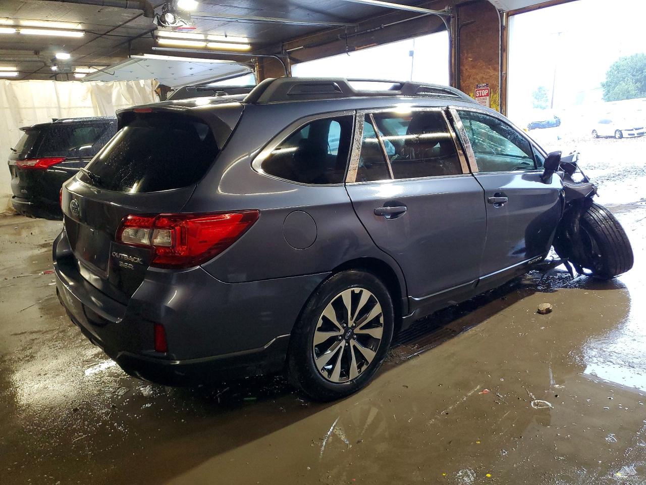 2015 Subaru Outback 3.6r Limited Синий vin: 4S4BSENC7F3334791