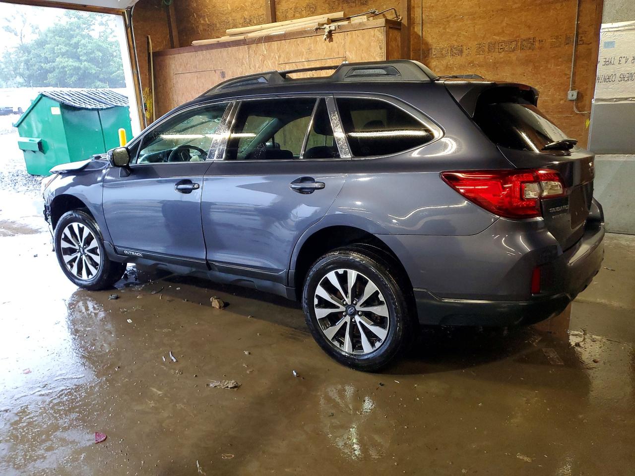 2015 Subaru Outback 3.6r Limited Синий vin: 4S4BSENC7F3334791