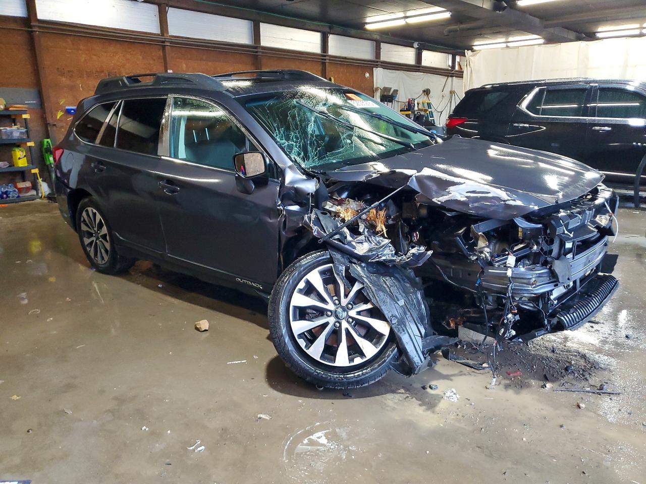 2015 Subaru Outback 3.6r Limited Синий vin: 4S4BSENC7F3334791