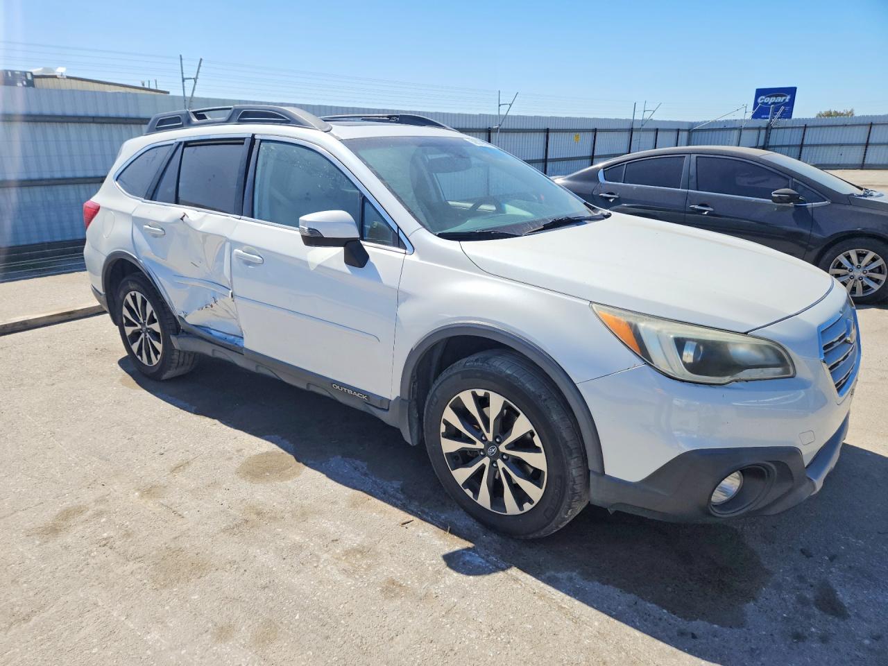 2015 Subaru Outback 3.6r Limited Белый vin: 4S4BSENC7F3349503