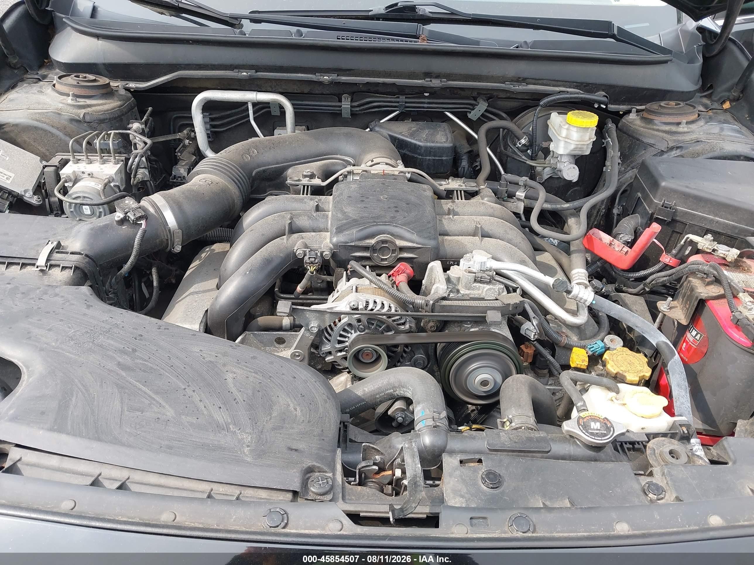 2018 Subaru Outback 3.6r Limited Черный vin: 4S4BSENC7J3308734