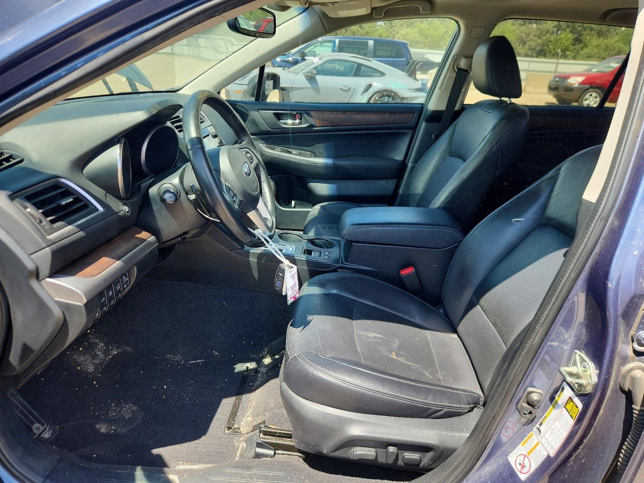 2015 Subaru Outback 3.6r Limited Blue vin: 4S4BSENC8F3318521