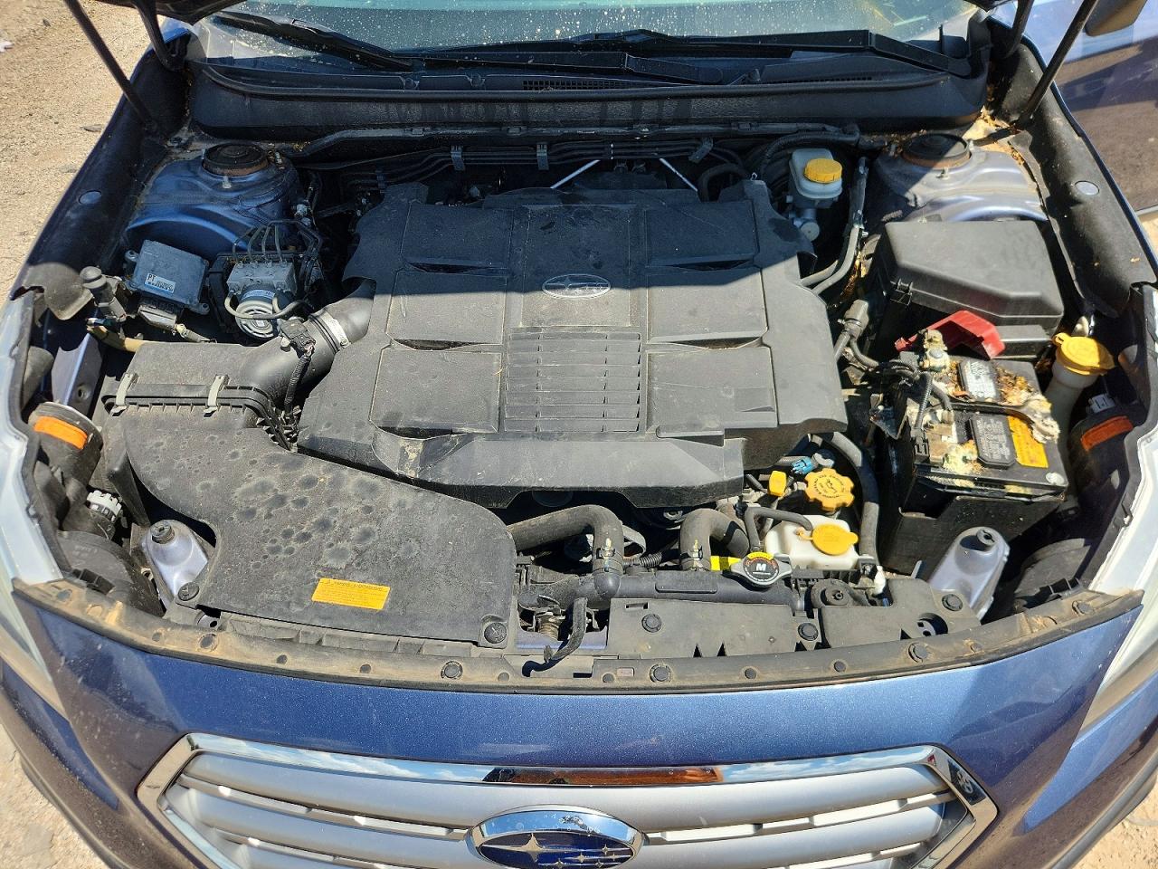 2015 Subaru Outback 3.6r Limited Blue vin: 4S4BSENC8F3318521
