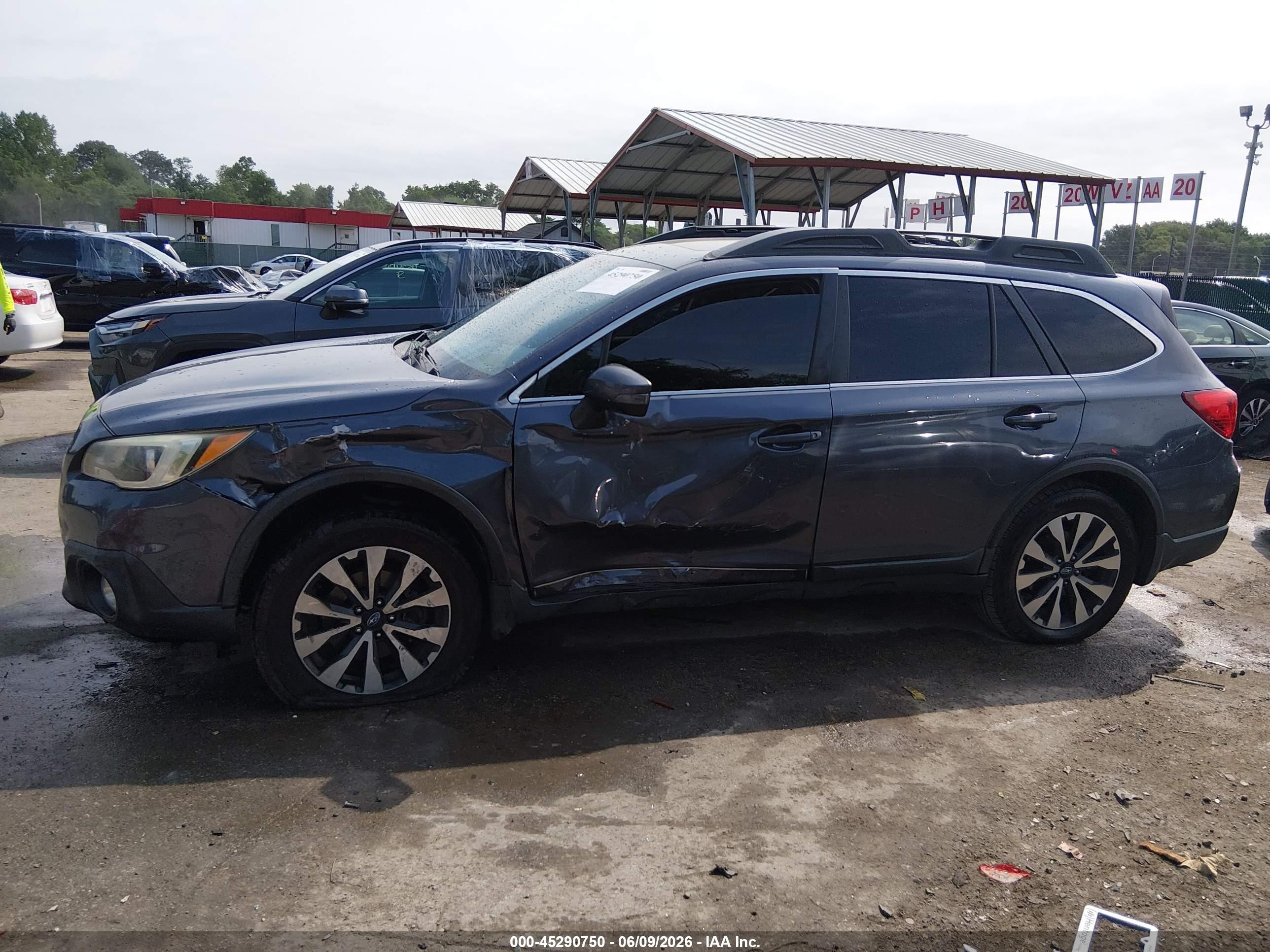 2015 Subaru Outback 3.6r Limited vin: 4S4BSENC9F3284282