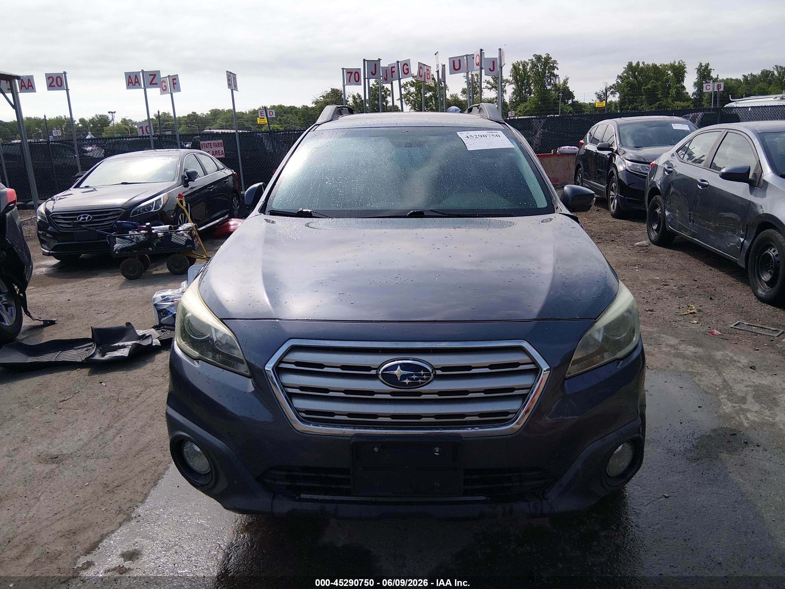 2015 Subaru Outback 3.6r Limited vin: 4S4BSENC9F3284282